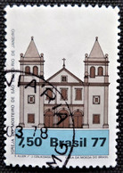 Timbre Du Brésil 1977 Regional Architecture, Church Stampworld N° 1655 - Used Stamps