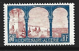 Timbre De France En  Neuf **  N 263b  Alcerie  Au Lieux De Algerie - Unused Stamps