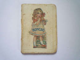 2022 - 4583  PETIT ALMANACH  PUB  " BONCAO "  1918  (format 3,5 X 5cm)   XXX - Tamaño Pequeño : 1901-20