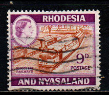 RHODESIA AND NYASALAND - 1959 - RHODESIA RAILWAYS - USATO - Rhodesia & Nyasaland (1954-1963)