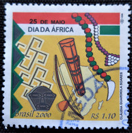 Timbre Du Brésil 2000 Africa Day   Stampworld N° 3057 - Oblitérés