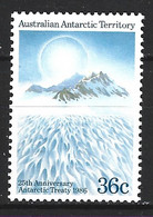 ANTARCTIQUE AUSTRALIEN. N°73 De 1986. Traité Antarctique. - Tratado Antártico