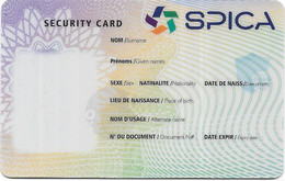 @+ Carte Demonstration SPICA - Secutity Card - Personnages