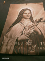 Calendario Carmelitano Missionario 1948 - Grand Format : 1941-60