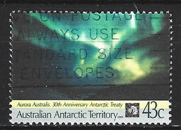ANTARCTIQUE AUSTRALIEN. N°88 Oblitéré De 1991. Traité Sur L'Antarctique. - Antarctisch Verdrag
