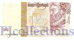 PORTUGAL 500 ESCUDOS 1997 PICK 187a UNC - Portugal