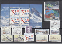 Greenland 1994 - Full Year MNH ** - Années Complètes