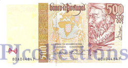 PORTUGAL 500 ESCUDOS 2000 PICK 187c UNC - Portugal