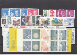 Sweden 1980 - Full Year MNH ** Excluding Discount Stamps - Annate Complete