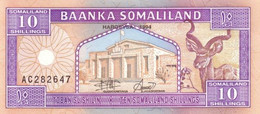 SOMALILAND 10 SHILLINGS 1994 P 2a UNC SC NUEVO - Somalië