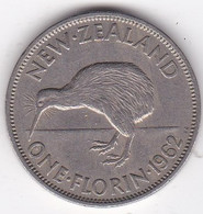 New Zealand. 1 Florin 1962 Elizabeth II. Copper-Nickel. KM# 28.1 - Nieuw-Zeeland