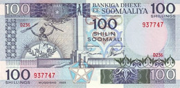 SOMALIA 100 SHILIN 1989 P 35d UNC SC NUEVO - Somalie