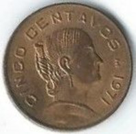 MM509 - MEXICO - 5 CENTAVOS 1971 - Mexique