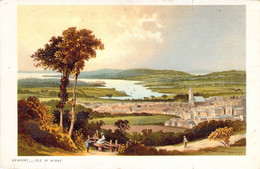 CPA Royaume Uni - Angleterre - Isle Of Wight - Newport - Colorisée - Illustration - Vue D'Ensemble - Animée - Tour - Autres & Non Classés