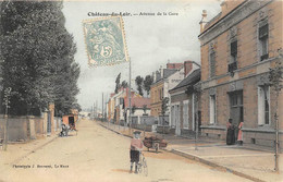 Château Du Loir         72       Avenue De La Gare  Marchande Et Sa Brouette     (voir Scan) - Chateau Du Loir