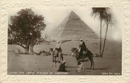 Pays Div -ref BB03- Egypte - Egypt - Cairo - Le Caire - Pyramides - Pyramide- The Great Pyramid Of Cheffren - - Pyramids