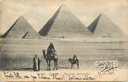 Pays Div -ref BB02- Egypte - Egypt - Les Trois Pyramides - - Pyramiden