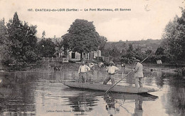 Château Du Loir         72         Le Loir Au Port Martineau     N° 197   (voir Scan) - Chateau Du Loir