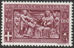 Italy 1944 Sa 11  Campione Local MNH** - Lokale/autonome Uitgaven