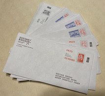 39 Exemplaires De PAP Prio Postereponse Grandes Enveloppes De Plusieurs Types - Listos A Ser Enviados: Respuesta