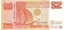 SINGAPORE 2 DOLLARS P 27 1990 UNC SC NUEVO - Singapore