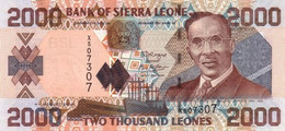 SIERRA LEONE 2000 LEONES P 26b 2006 UNC SC NUEVO - Sierra Leone