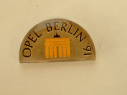 PIN'S OPEL - BERLIN'91 - Opel