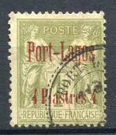 PORT LAGOS > Ø Yvert N° 6 Type II Oblitéré - Ø Used -- Cat 120 € - Used Stamps