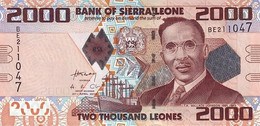 SIERRA LEONE 2000 LEONES P 31a 2010 UNC SC NUEVO - Sierra Leone