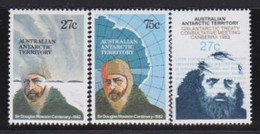 Australian Antarctica    .    SG   .     3  Stamps      .   **       .    MNH - Unused Stamps