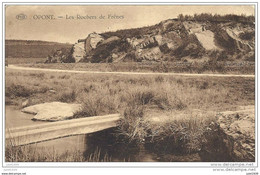 OPONT ..-- Rochers De FRENES . Vers BASTOGNE ( Melle Denise THOMAS , Pensionnat ) . Voir Verso . - Paliseul