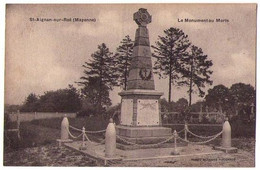 (53) 216, Saint St Aignan Sur Roë, Monument Aux Morts - Saint Aignan Sur Rö