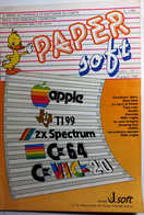 Rivista Paper Soft Del 29 Giugno 1984 Jackson Soft Software Su Carta Computer - Informatica
