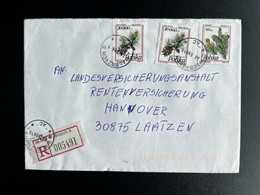 POLAND POLSKA 1996 REGISTERED LETTER WALBRZYCH TO LAATZEN 28-05-1996 POLEN - Brieven En Documenten