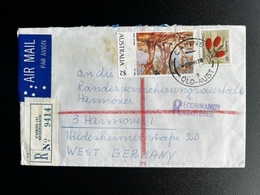 AUSTRALIA 1978 REGISTERED LETTER CAIRNS TO HANNOVER 28-03-1978 AUSTRALIE - Brieven En Documenten