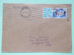 Finland 1978 Cover Helsinki To Germany - Lion Arms - Christmas - Sledge - Briefe U. Dokumente