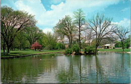 Iowa Davenport Vander-Veer Park Lagoon And Conservatory - Davenport