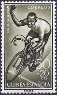 Spanish Guinea 1959 - Mi 362 - YT 412 ( Stamp Day : Cycling ) MNH** - Guinea Española