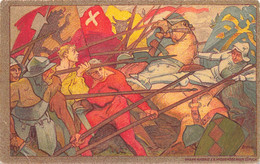 CPA Graph Anstalt J.E. Wolfensberger Zürich - Carte De La Fete Nationale 1911 - Other & Unclassified