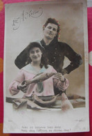 Carte Postale Fantaisie. 1er Avril Poisson Poissons. AN 388. Couple, Sourire - 1er Avril - Poisson D'avril