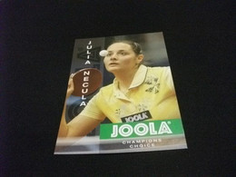 TENNIS TAVOLO PING PONG CHAMPIONS CHOICE JOOLA  JULIA NECULA - Table Tennis