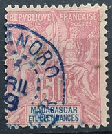 MADAGASCAR 1896/99 - Canceled - YT 38 - Oblitérés