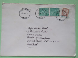 Finland 1976 Cover Kokemaki To Scotland U.K. - Lion Arms - Brieven En Documenten