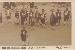 CPA Fete Des Vignerons - Vevey - Groupe De Personnes Costumées - 1905 - Fred Boissonnas - Vevey