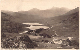 CPA Royaume Uni - Pays De Galles - Caernavonshire - Bettws Y Coed Capel Curig & Snowdon - Photochrom Co. Ltd. - Oblit. - Caernarvonshire