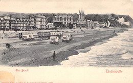 CPA Royaume Uni - Angleterre - Devon - Teignmouth - The Beach - Stengel & Co. London - Dos Non Divisé - Animée - Plage - Altri & Non Classificati