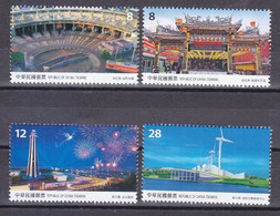 China Taiwan 2022 Taiwan Scenery Postage Stamps — Changhua County Stamps 4v MNH - Ongebruikt