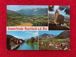 AK: Sommerfrische Payerbach, Gelaufen 4. 10. 1983 (Nr.3050) - Raxgebiet
