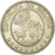 Monnaie, Bolivie, 20 Centavos, 1967, TTB, Nickel Clad Steel, KM:189 - Bolivia