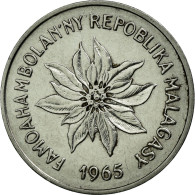 Monnaie, Madagascar, 2 Francs, 1965, Paris, TTB, Stainless Steel, KM:9 - Madagaskar